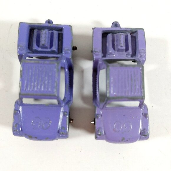 Vintage Tootsie Toy Diecast Car Baja Run About Made in USA Purple Lot of 2 - Picture 3 of 7